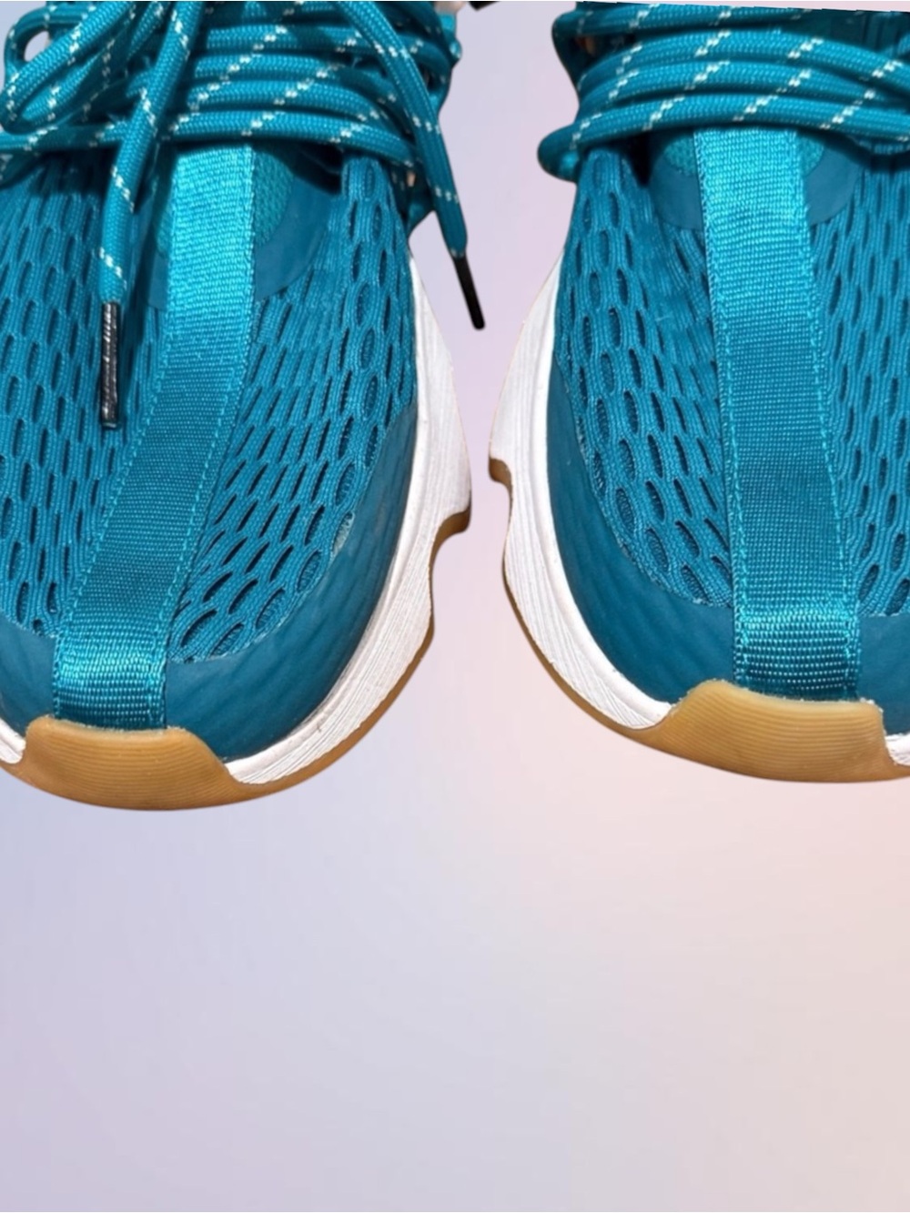 SOREL Teal Green Colorblick Kinetic Impact II Lace Sneakers Running Shoes-Sz 8.5 - Picture 6 of 8